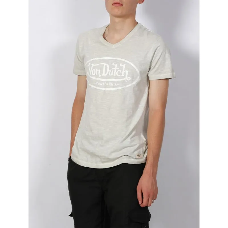 T-shirt stretch glen blanc homme - Izac | wimod