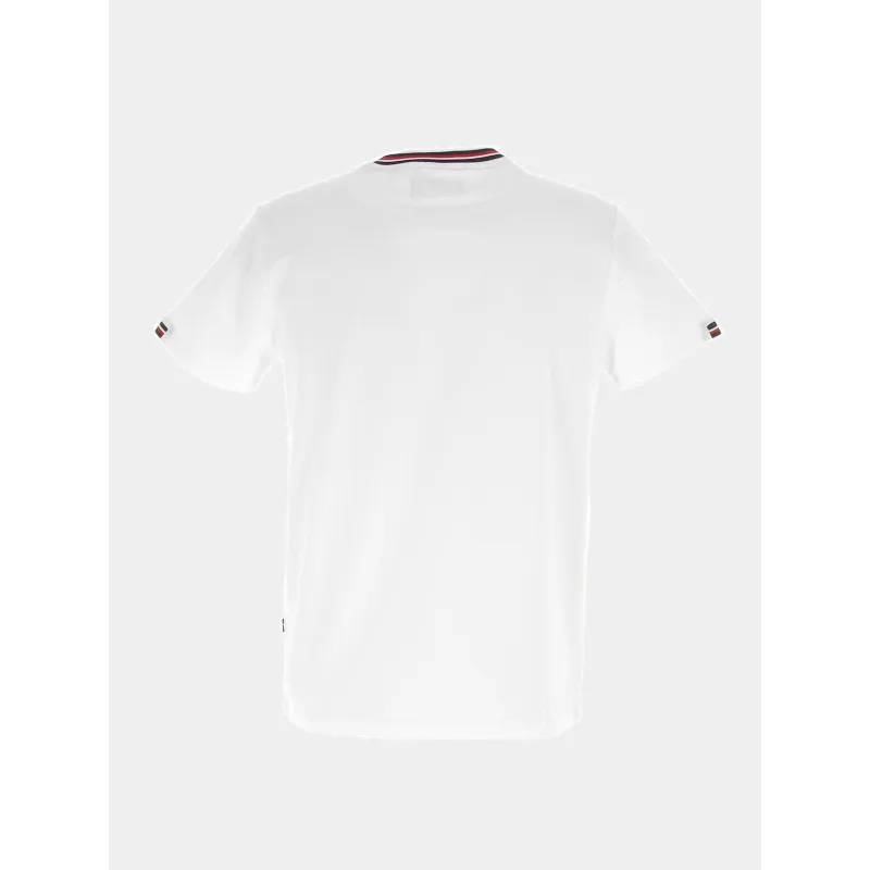 T-shirt stretch glen blanc homme - Izac | wimod