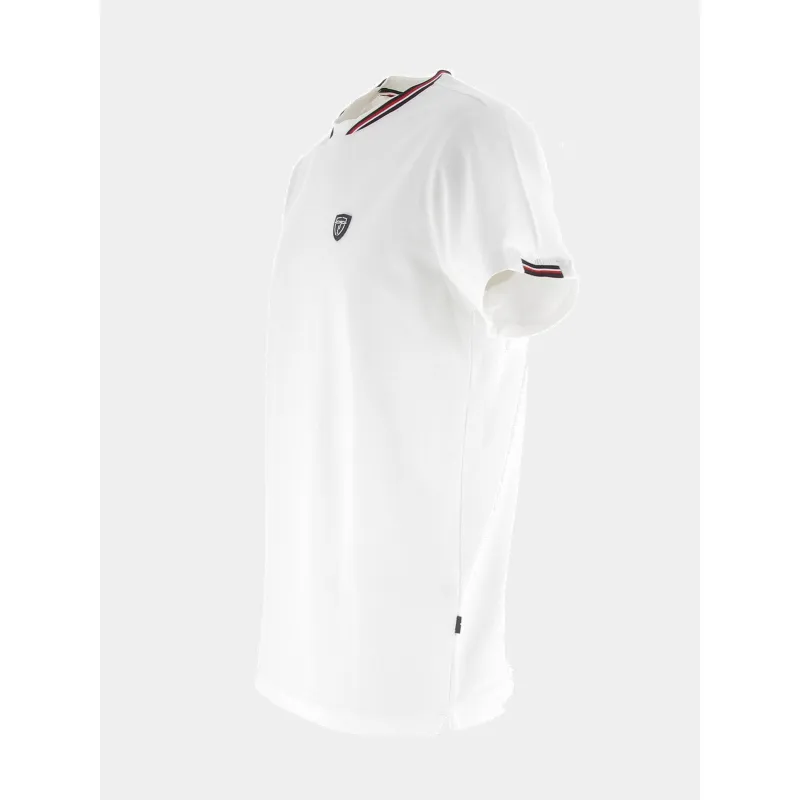 T-shirt stretch glen blanc homme - Izac | wimod