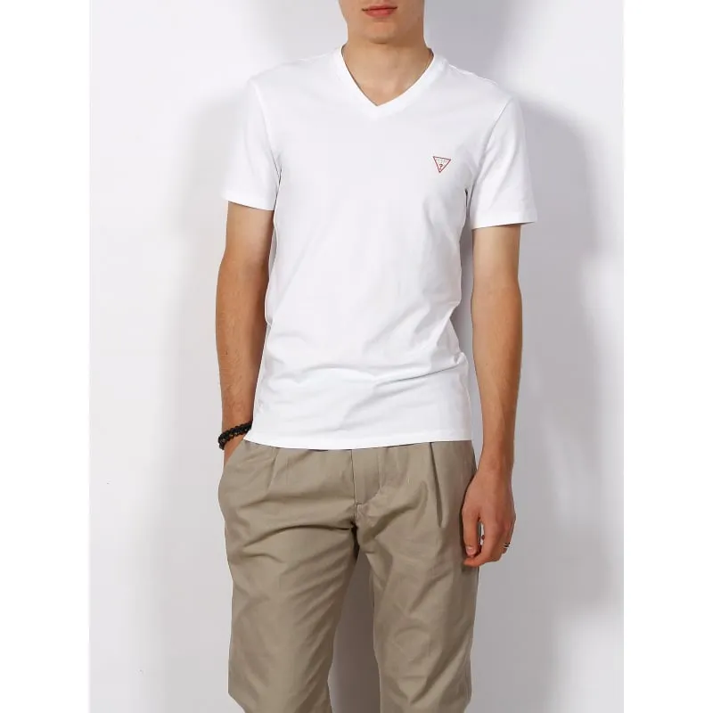 T-shirt stretch glen blanc homme - Izac | wimod