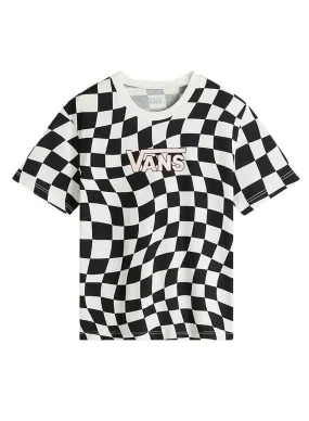 T-shirt Vans Warped 66 Check Pour Fille