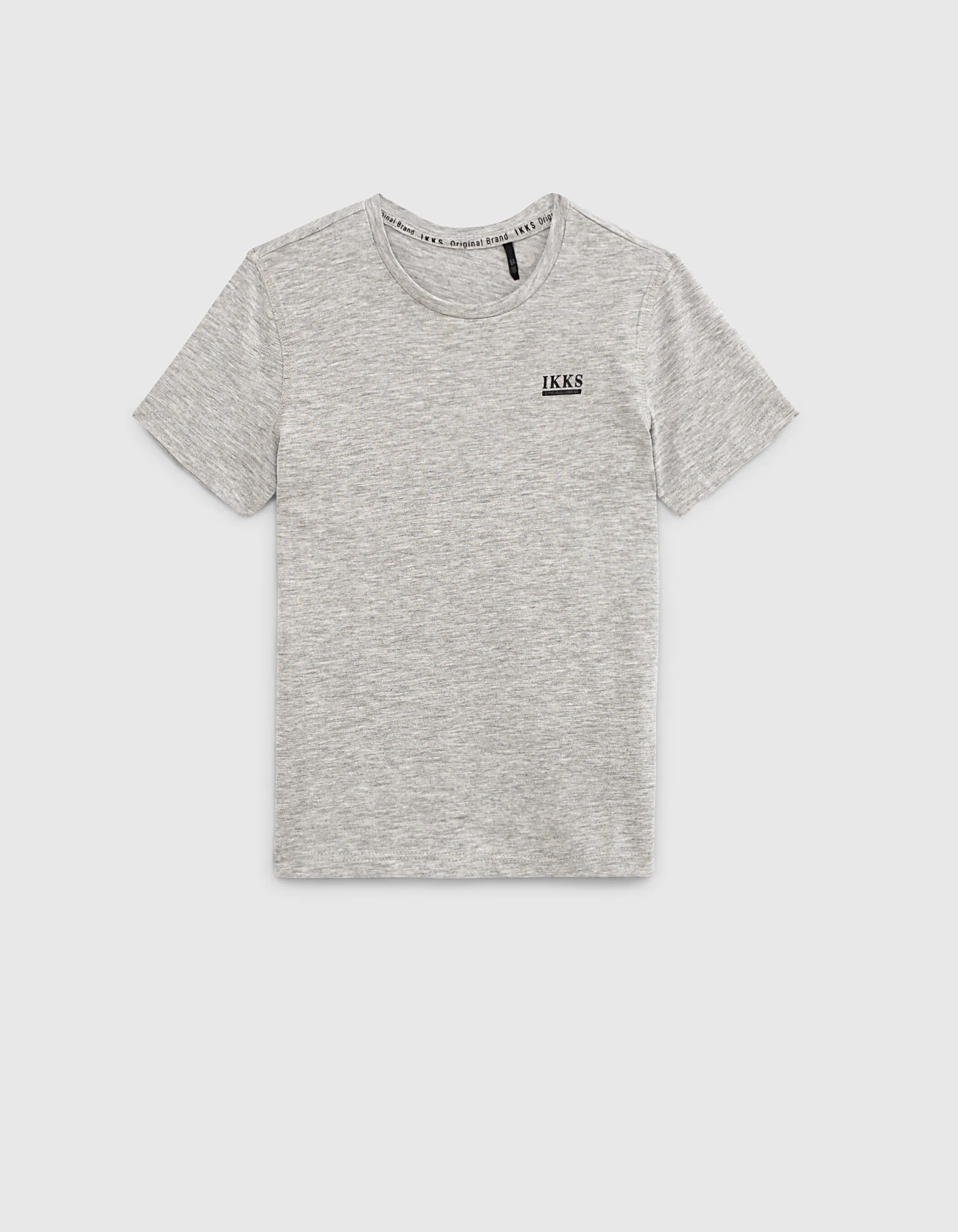 Tee-shirt gris chiné Essentiels