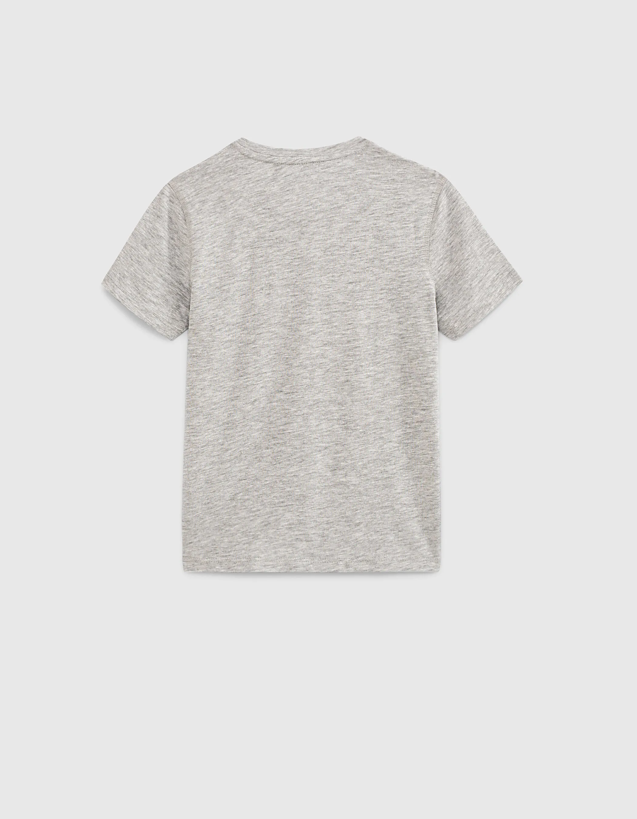 Tee-shirt gris chiné Essentiels