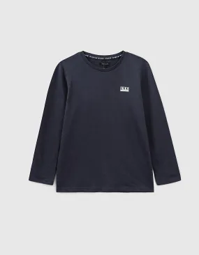 Tee-shirt navy Essentiel coton bio garçon