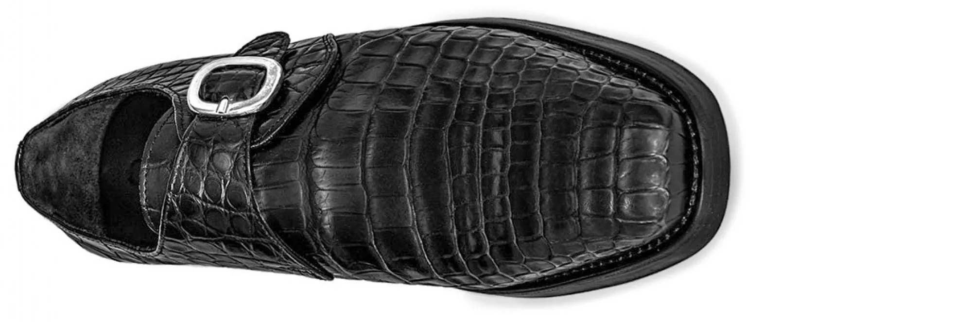 Urus - Classiques chaussures rehaussantes en Cuir de crocodile de 6 cm à 8 cm en plus