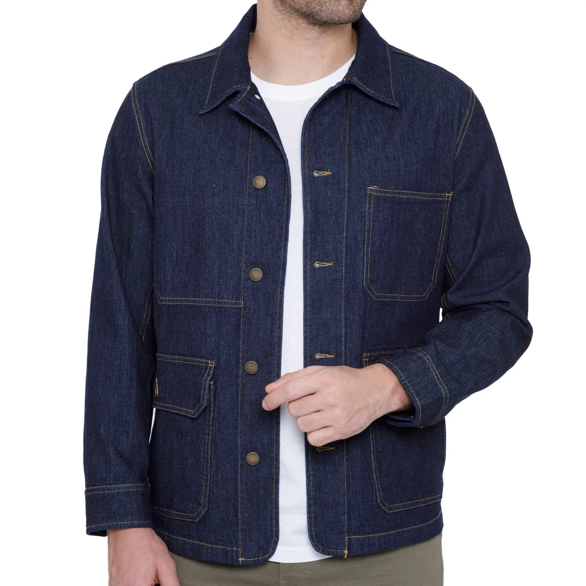 Veste de travail denim